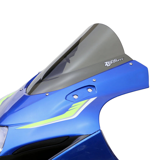 ZEROGRAVITY Windscreen Suzuki GSXR 1000 17-Up Double Bubble Light Smoke
