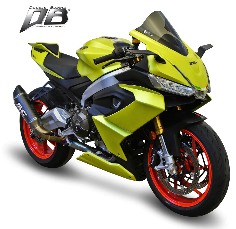 ZEROGRAVITY Windscreen Aprilia RS 660 21-Up Double Bubble Light Smoke