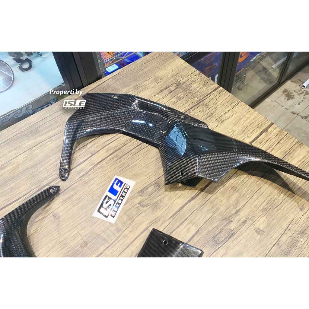 MOTOPLASTA Side Dashboard Panel Kawasaki Ninja H2 Carbon Dry Panel Samping