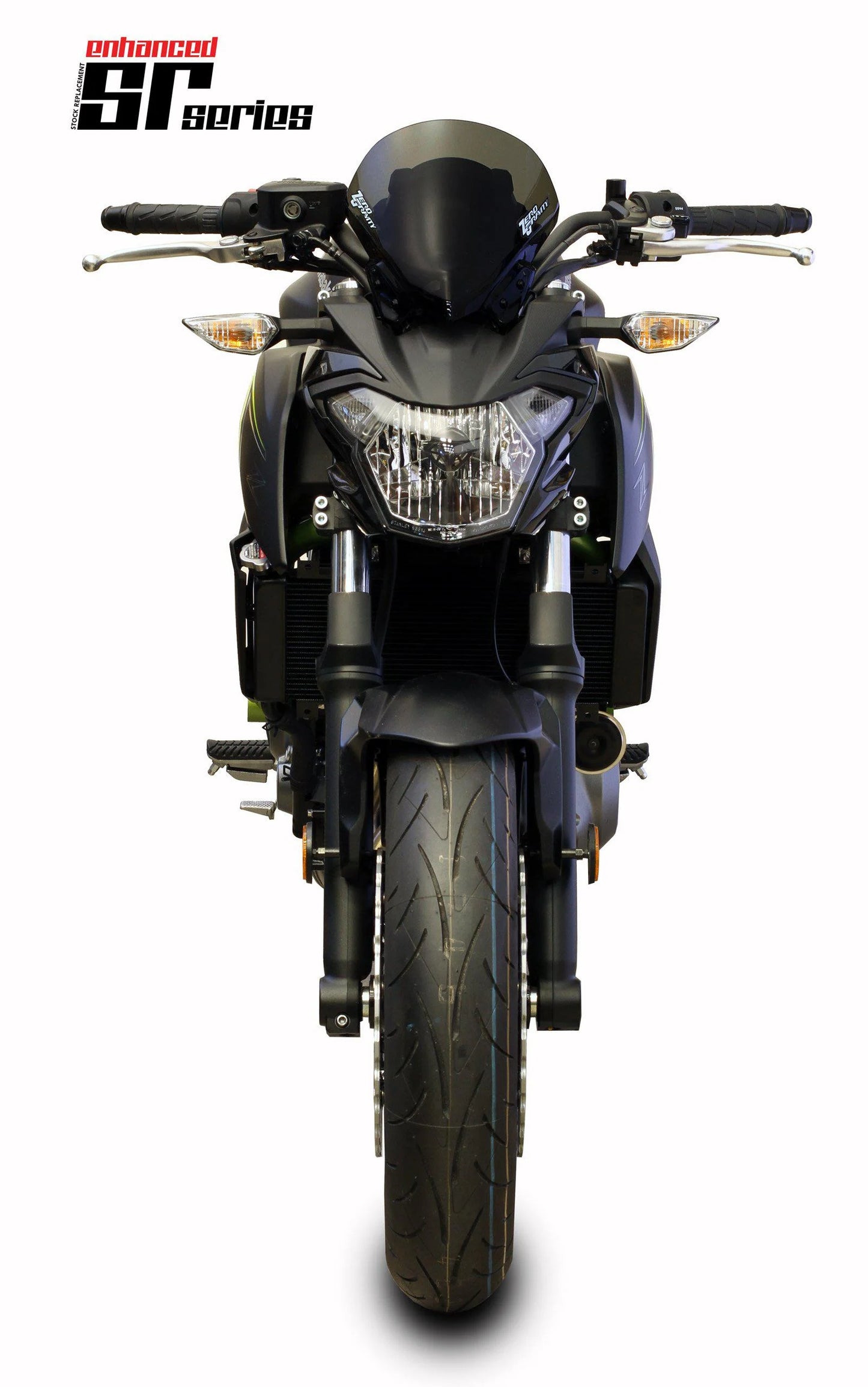 ZEROGRAVITY Windscreen Kawasaki Z650 SR Light Smoke