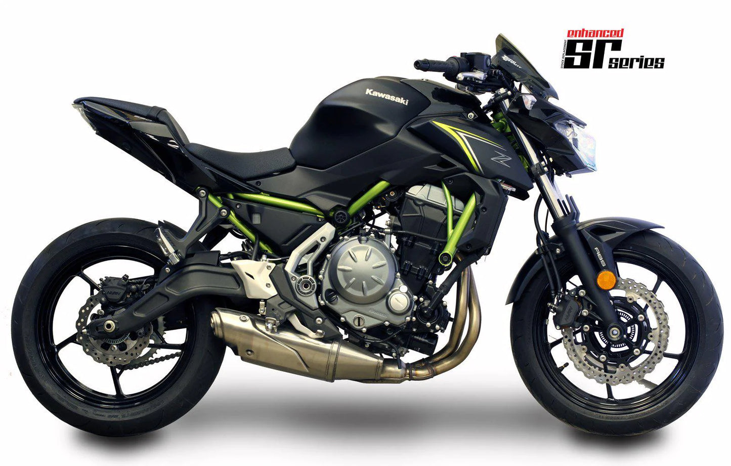 ZEROGRAVITY Windscreen Kawasaki Z650 SR Light Smoke