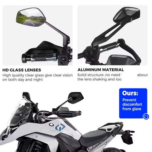 Mirror Alluminium Model 800 MT Untuk Motor BMW R1200/ R1250 / R1300 GS ADV / C400X / F850 URRA