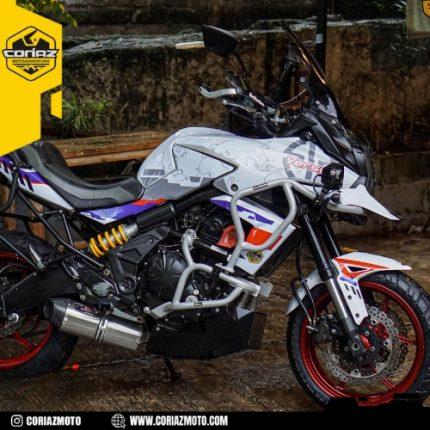 CORIAZ Crash Bar Tankguard Kawasaki Versys X 250