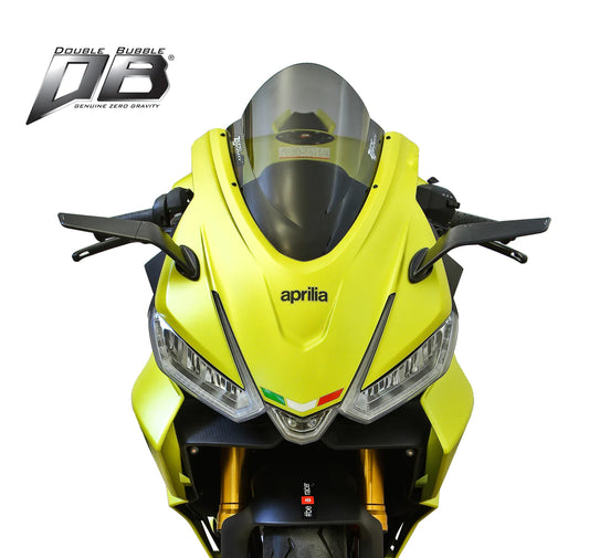 ZEROGRAVITY Windscreen Aprilia RS 660 21-Up Double Bubble Light Smoke