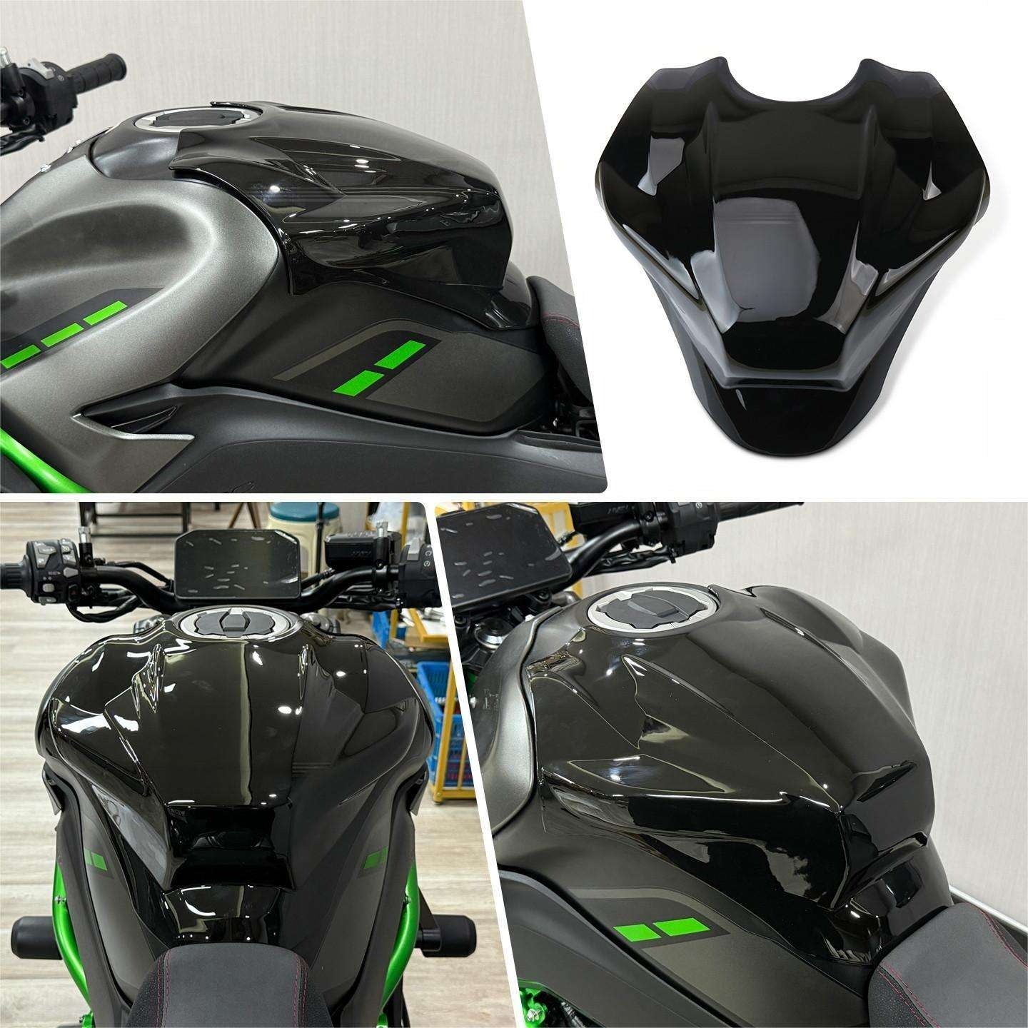 MOTOPLASTA Half Tank Cover Kawasaki Z900 SE 25- - Black Matte