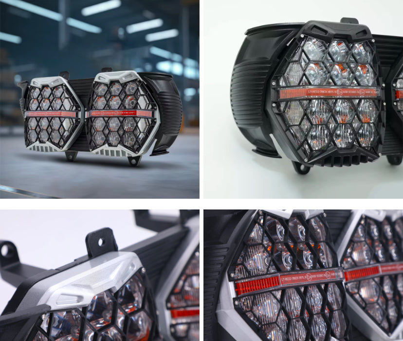 INTELLIGHT Headlamp Harley Davidson LED Touring Road Glide 15-Up