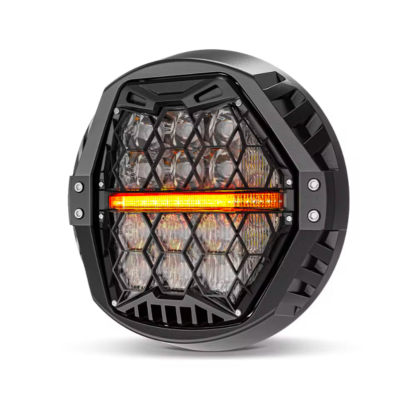 INTELLIGHT Headlamp LED Harley Davidson Touring & Universal 7 Inch