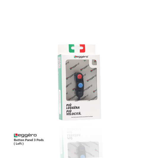 LEGGERO Button Panel 3 Pods Universale - LHS