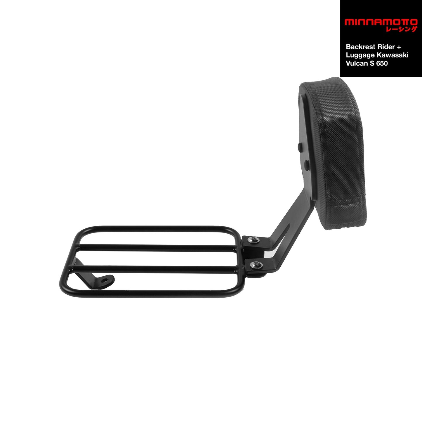 MINNAMOTO Backrest Rider + Luggage Kawasaki Vulcan S 650