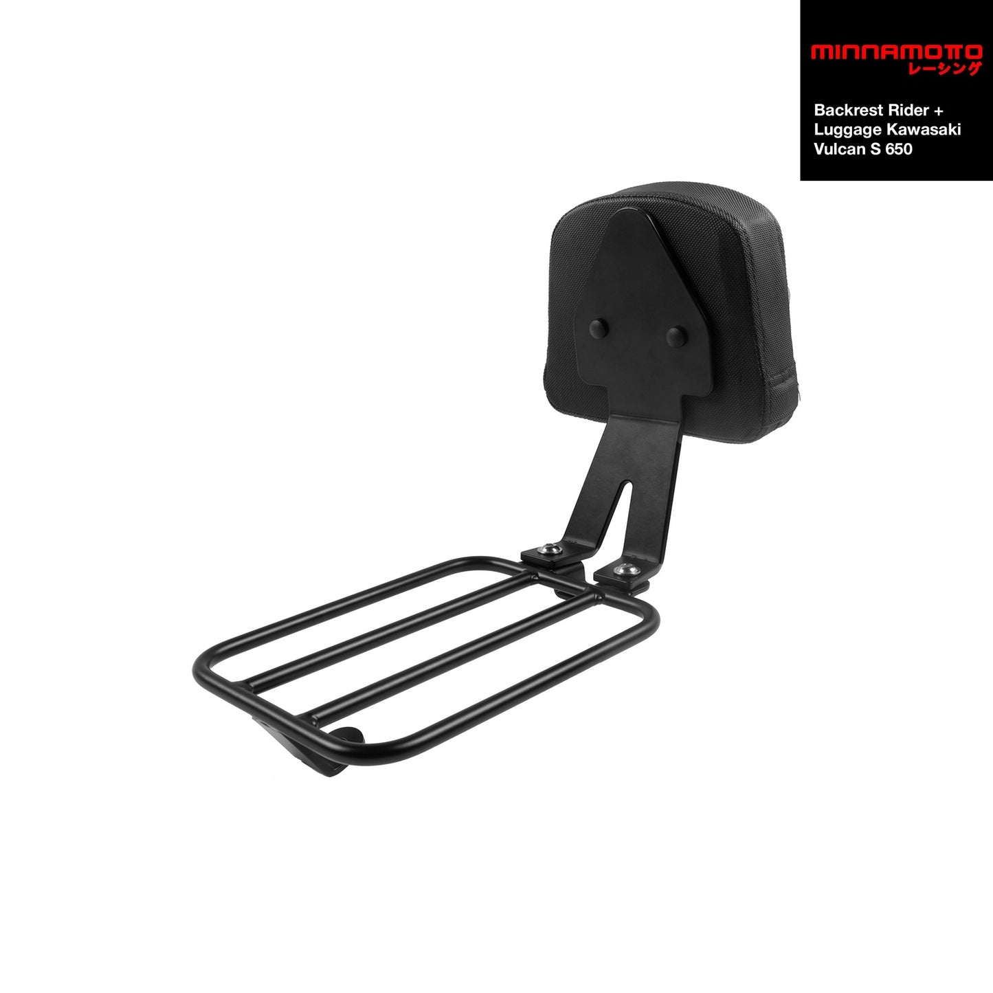 MINNAMOTO Backrest Rider + Luggage Kawasaki Vulcan S 650