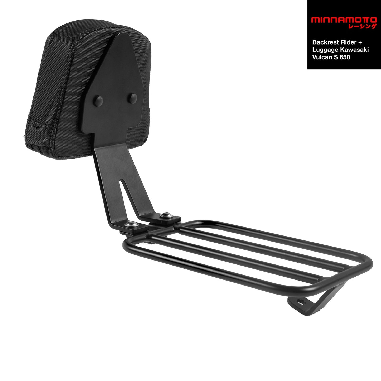 MINNAMOTO Backrest Rider + Luggage Kawasaki Vulcan S 650