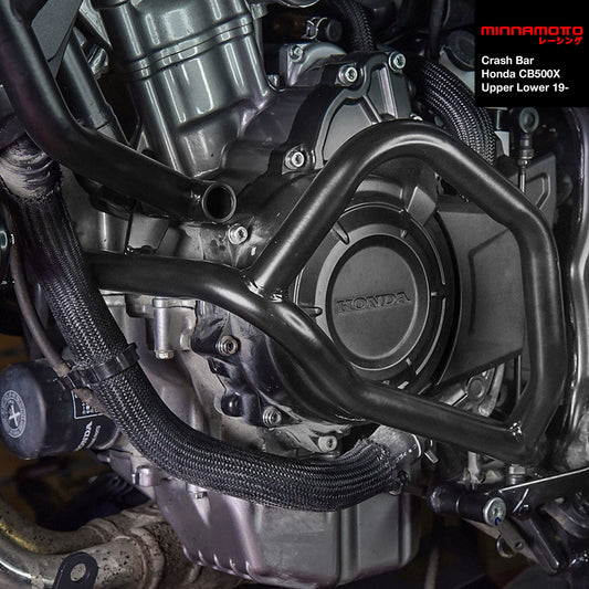 MINNAMOTO Crash Bar Honda CB500X Upper Lower 19-