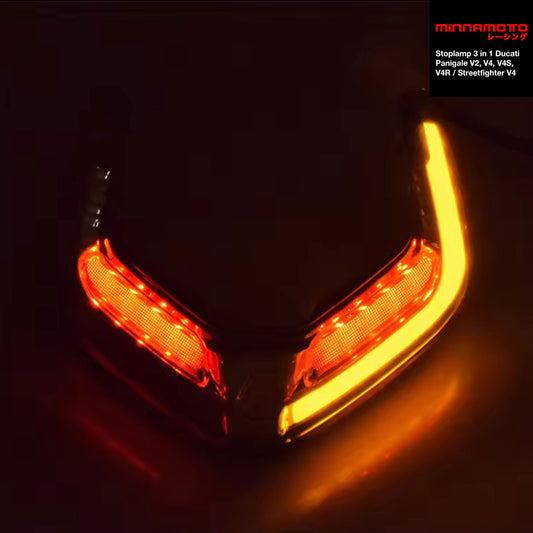 MINNAMOTO Stoplamp 3 in 1 Ducati Panigale V2, V4, V4S, V4R Streetfighter V4
