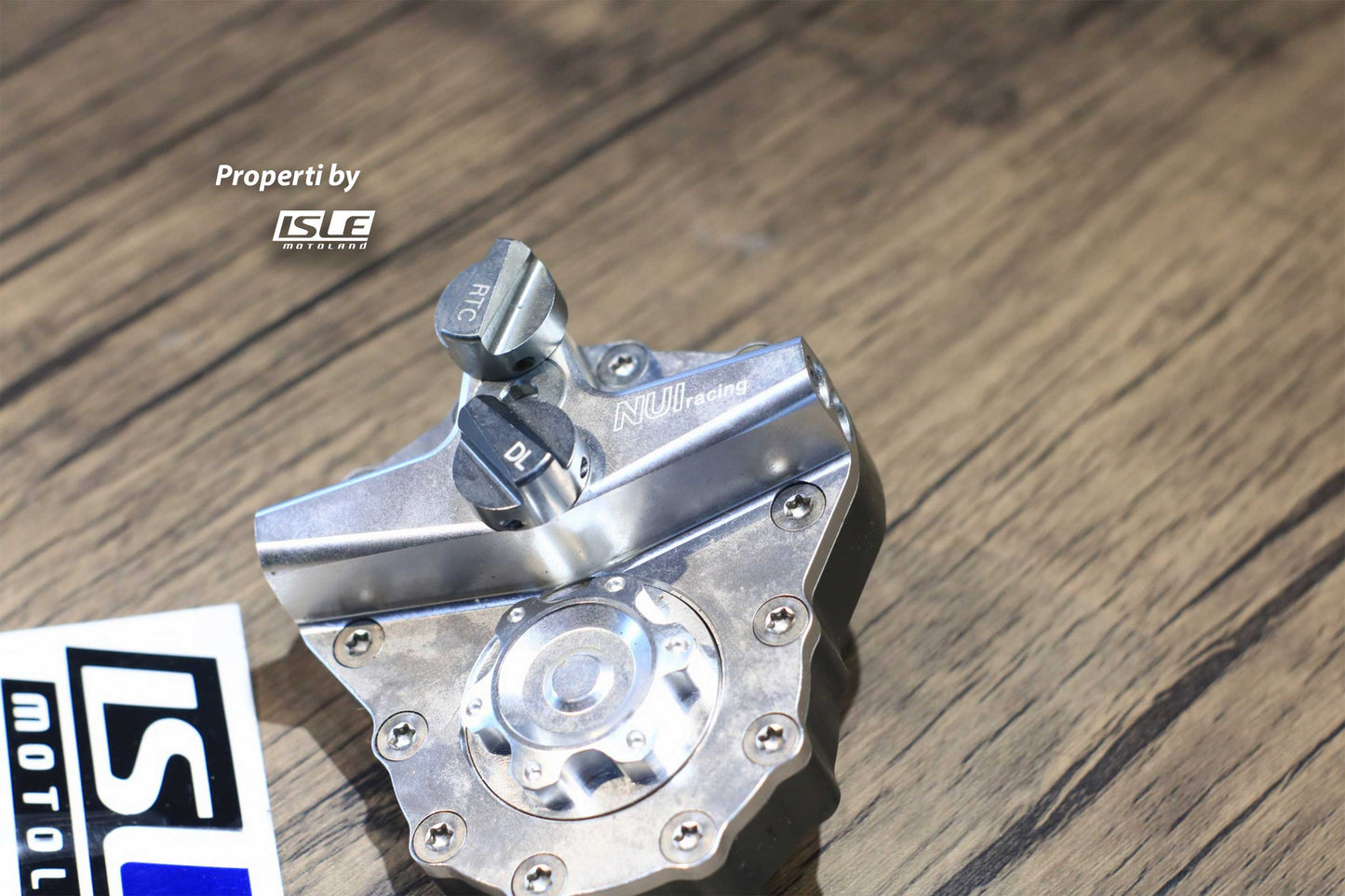 NUI Steering Damper Yamaha NMAX - Silver Peredam Kemudi/ Setang