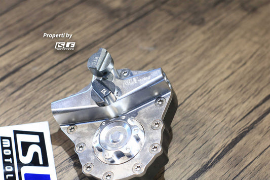 NUI Steering Damper Yamaha NMAX - Silver Peredam Kemudi/ Setang