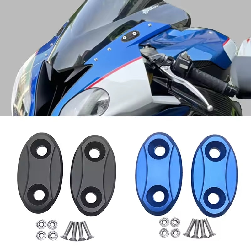 MINNAMOTO Mirror Blanking Hole Cover BMW S1000RR 09-18 - Black