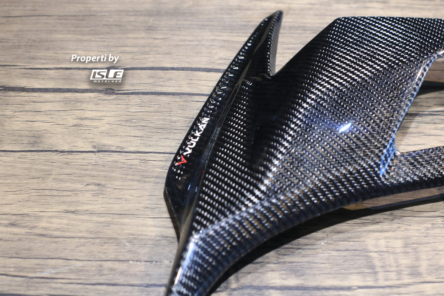 VULKAN Cover Sein Carbon Kawasaki New Ninja 250 '18 Full Karbon Pelindung Lampu