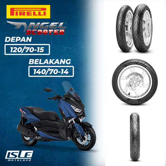 PIRELLI Angel Scooter Front 120/70-15 & Rear 140/70-14