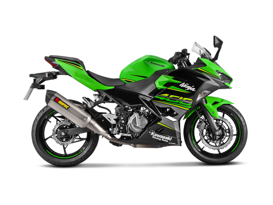 AKRAPOVIC Exhaust Kawasaki Ninja 250 Fi 2018- Titanium Slip On