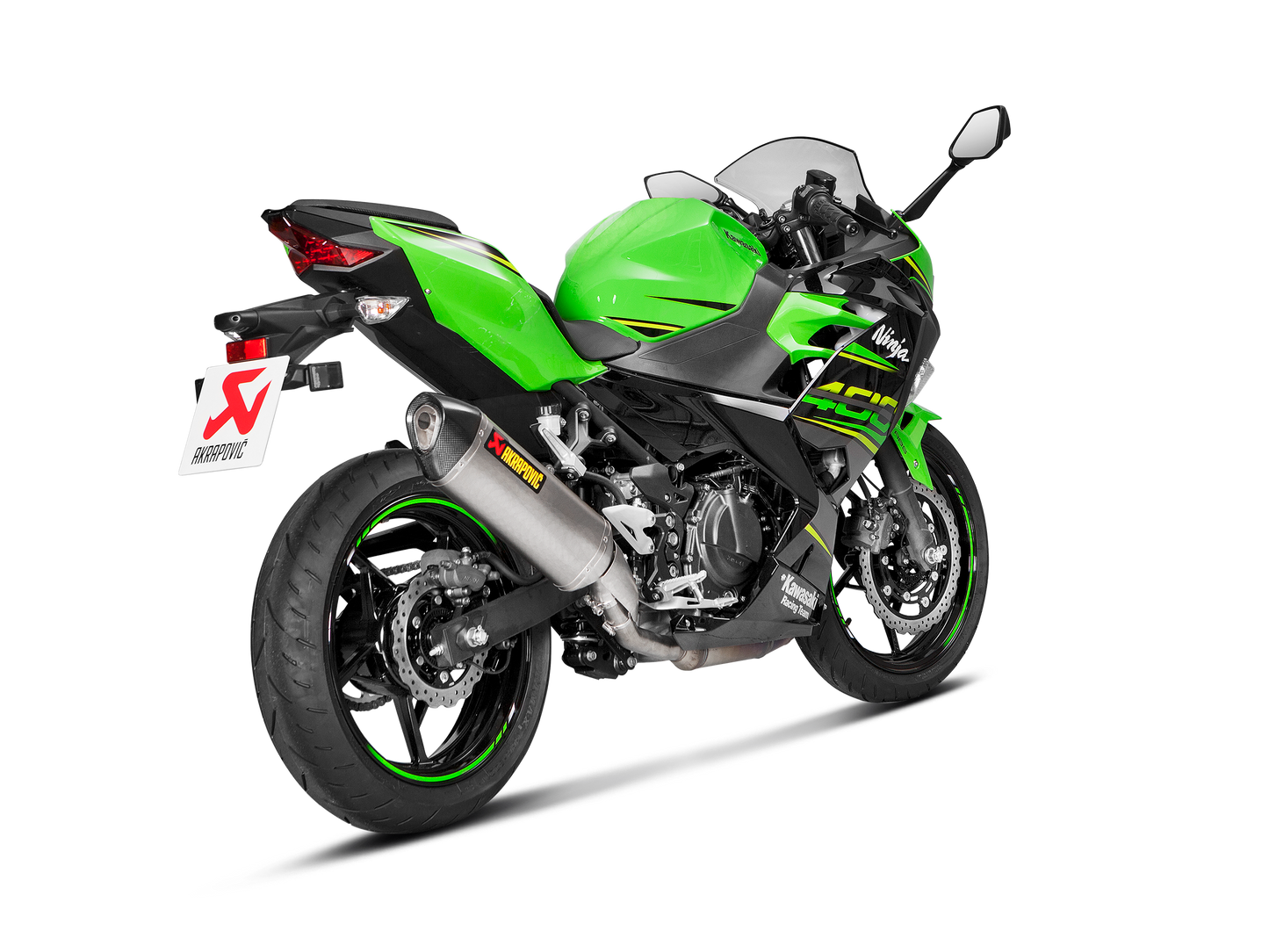 AKRAPOVIC Exhaust Kawasaki Ninja 250 Fi 2018- Titanium Slip On