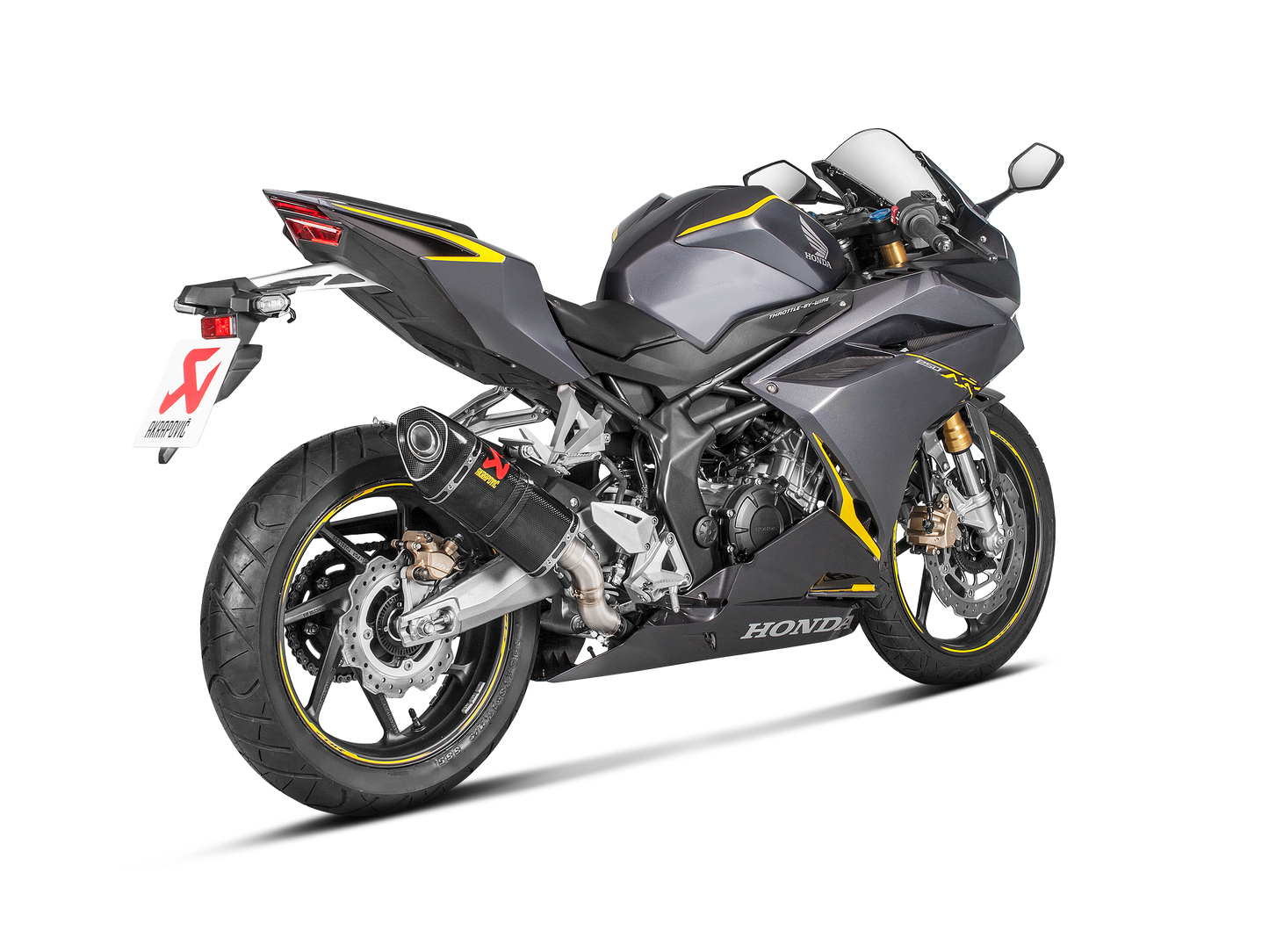 AKRAPOVIC Exhaust Honda CBR 250 RR Slip On Carbon