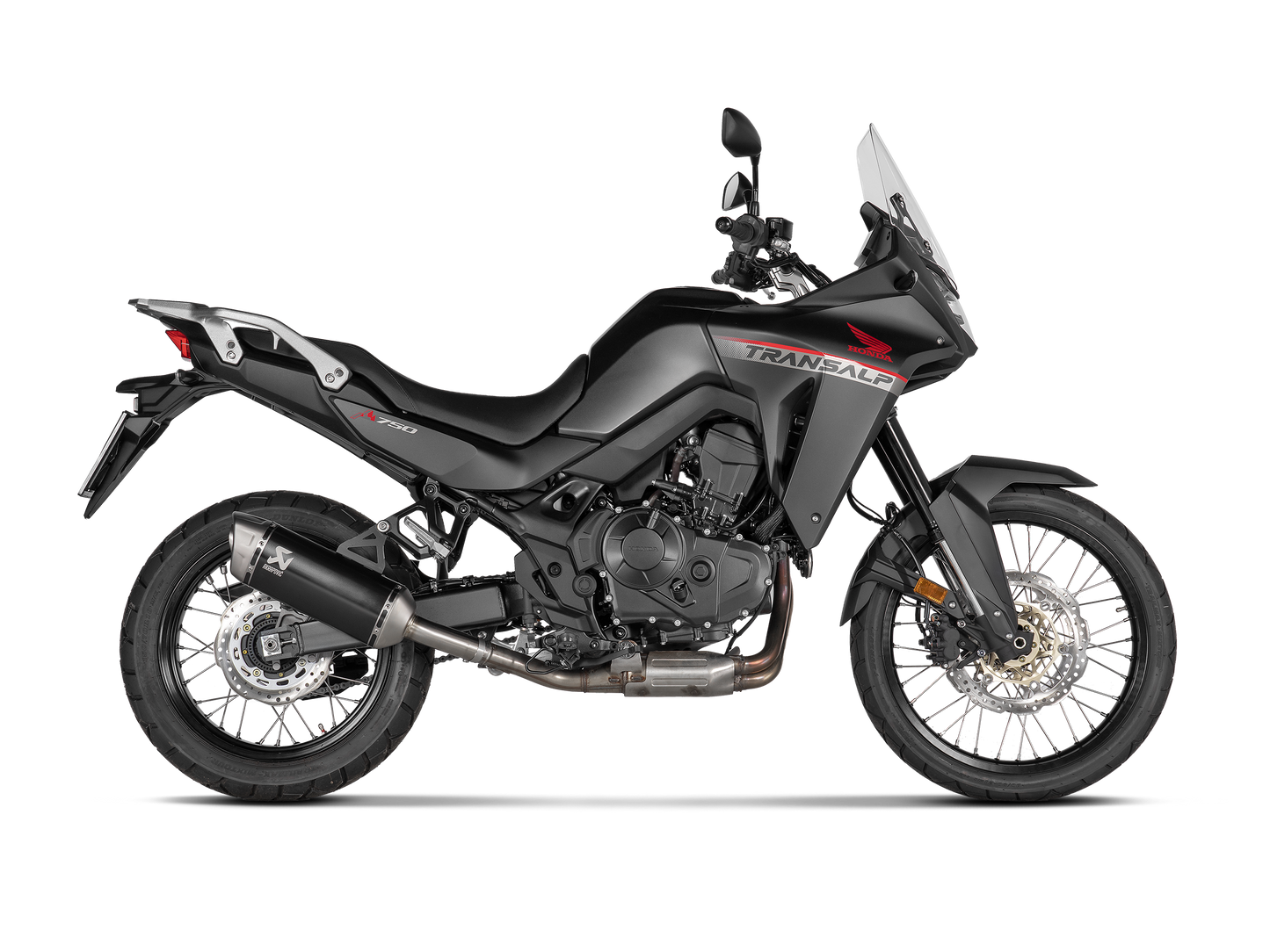 AKRAPOVIC Exhaust Honda XL750 Transalp Slip On 25 Line Titaninium