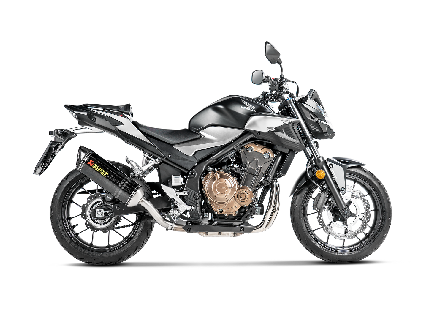 AKRAPOVIC Exhaust Honda CB 400 / CB 500X Slip on