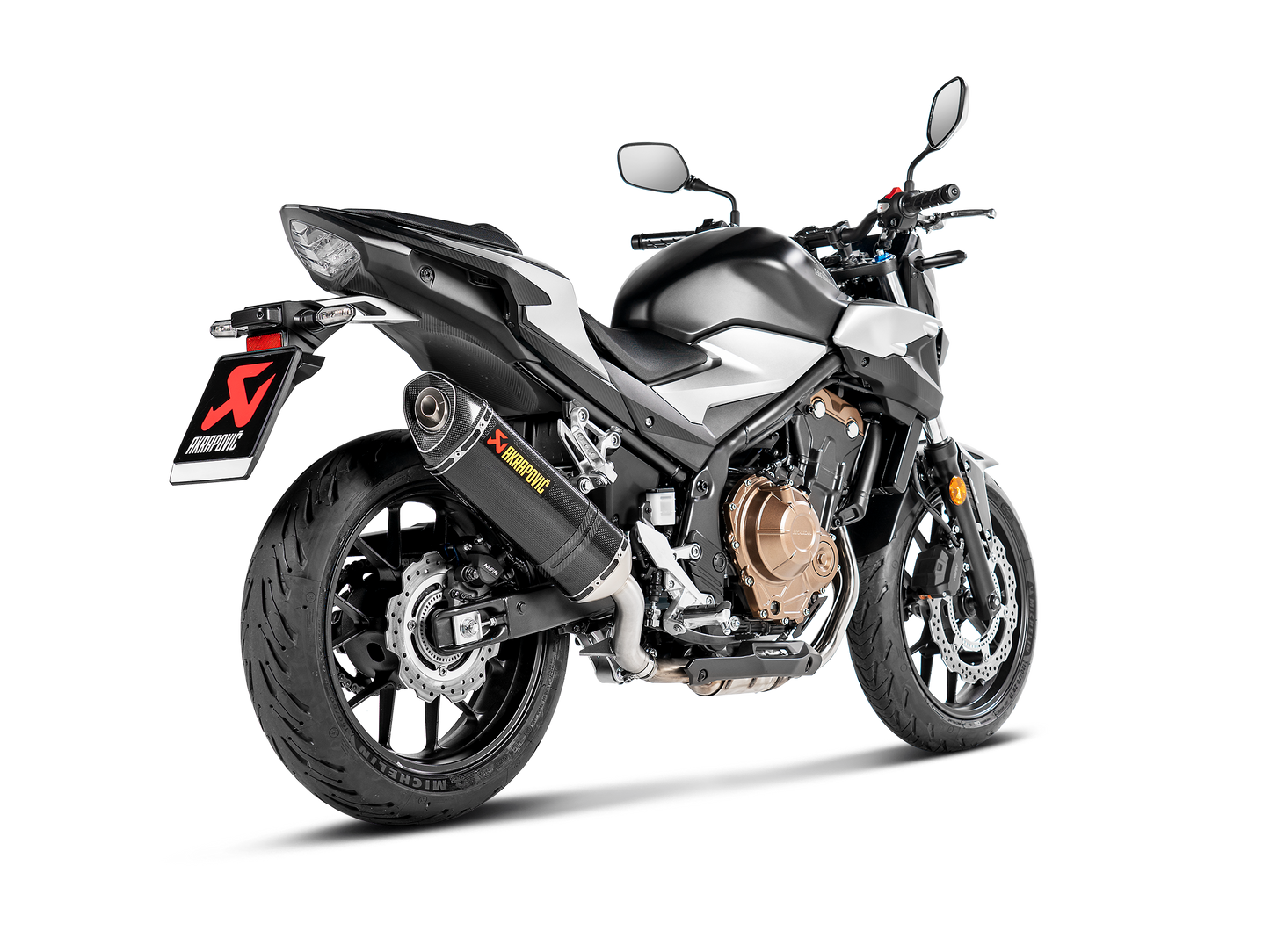 AKRAPOVIC Exhaust Honda CB 400 / CB 500X Slip on