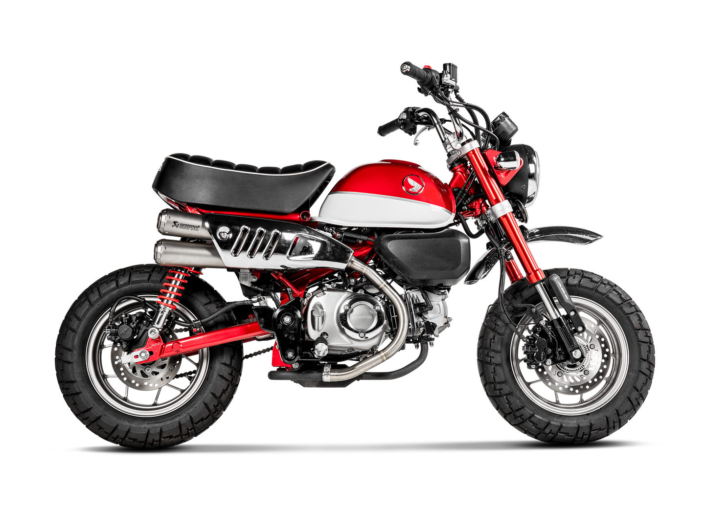 AKRAPOVIC Exhaust Honda MONKEY 2019- Slip On Titanium
