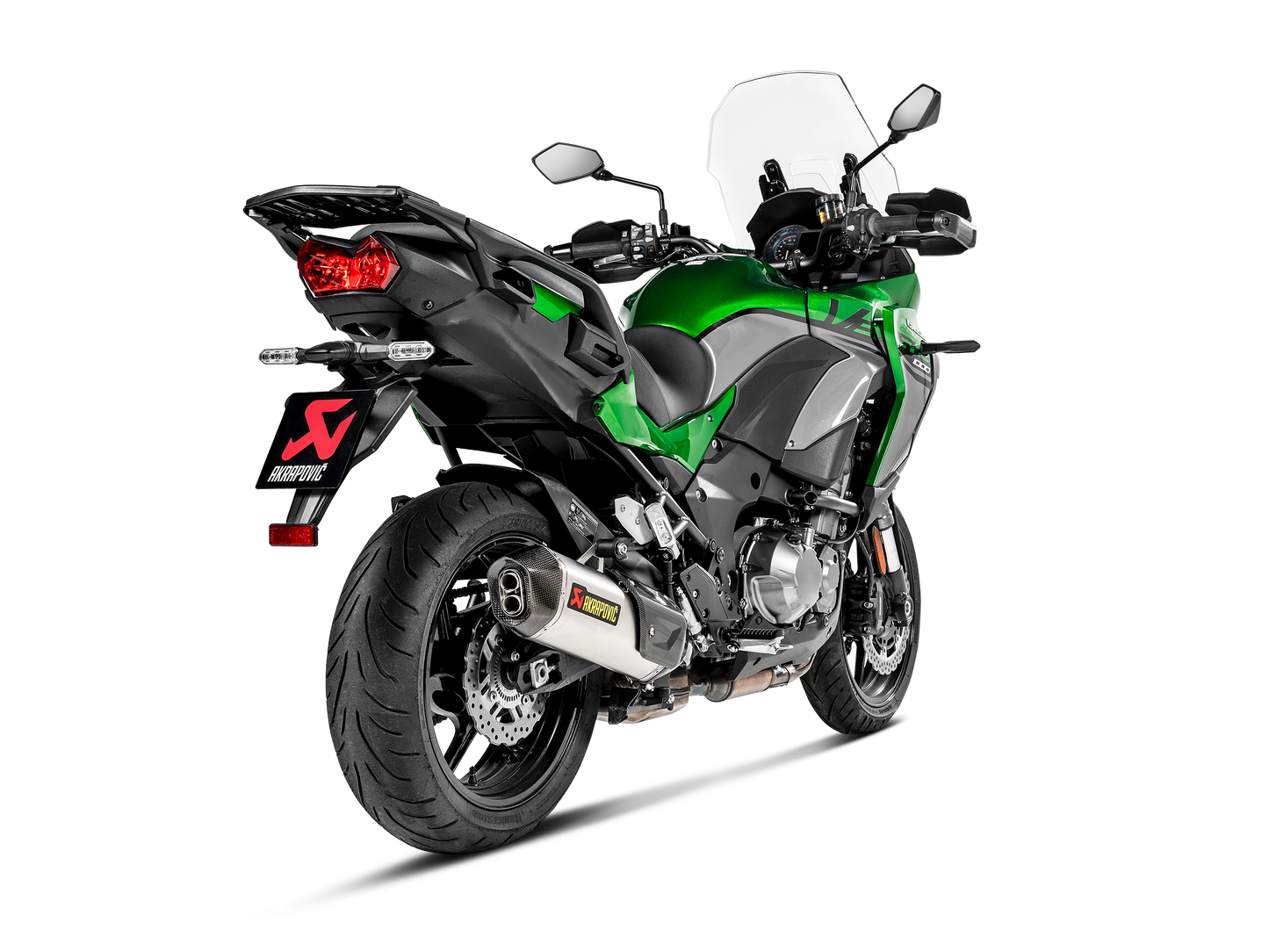 AKRAPOVIC Exhaust Kawasaki Versys 1000 '24 Slip On Line Titanium