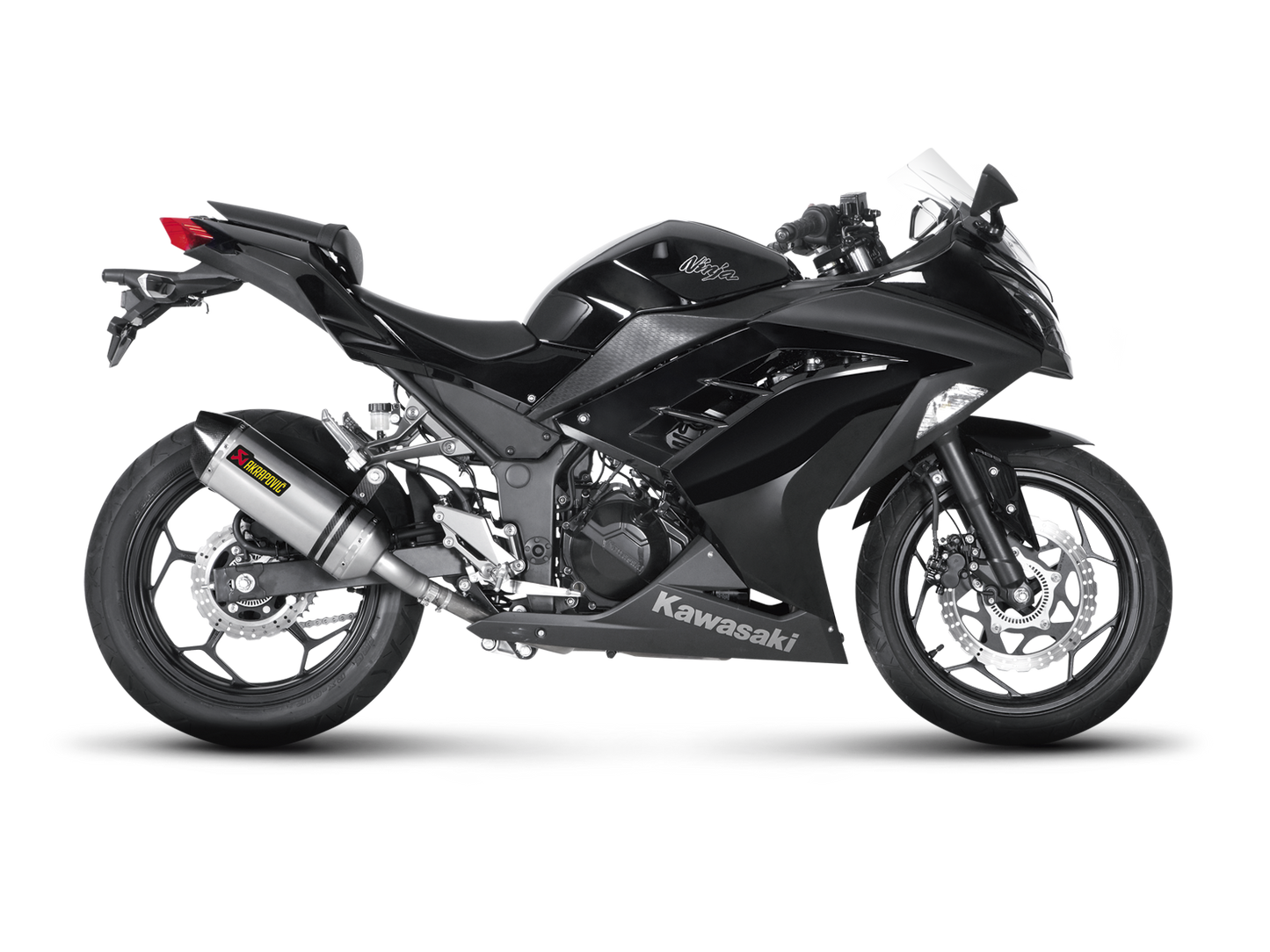 AKRAPOVIC Exhaust Kawasaki Ninja 250 FI Old Slip On Titanium