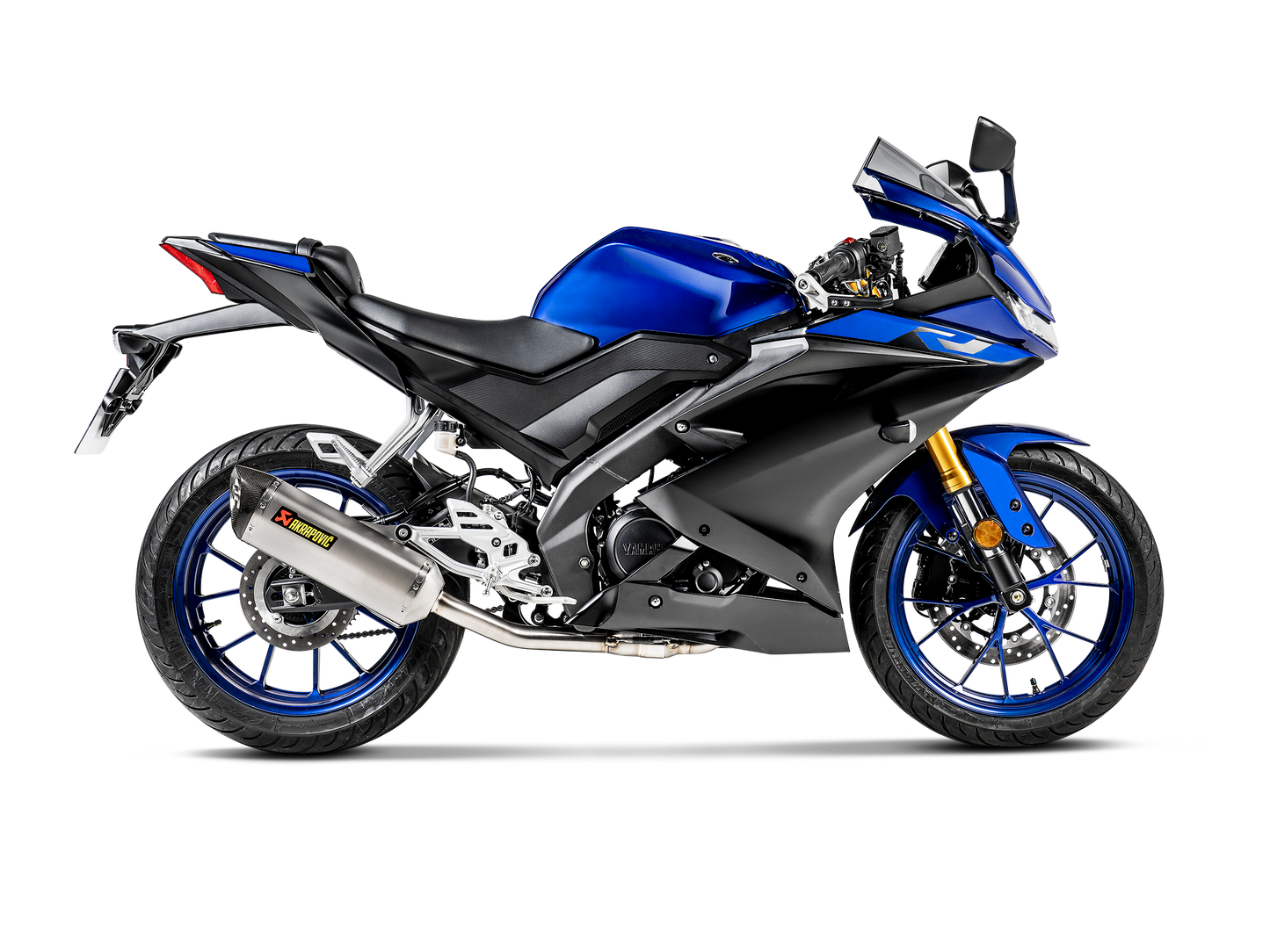 AKRAPOVIC Exhaust Yamaha R15 VVA V3 Racing Line Full Titanium