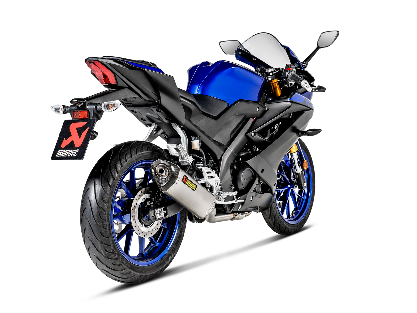 AKRAPOVIC Exhaust Yamaha R15 VVA V3 Racing Line Full Titanium