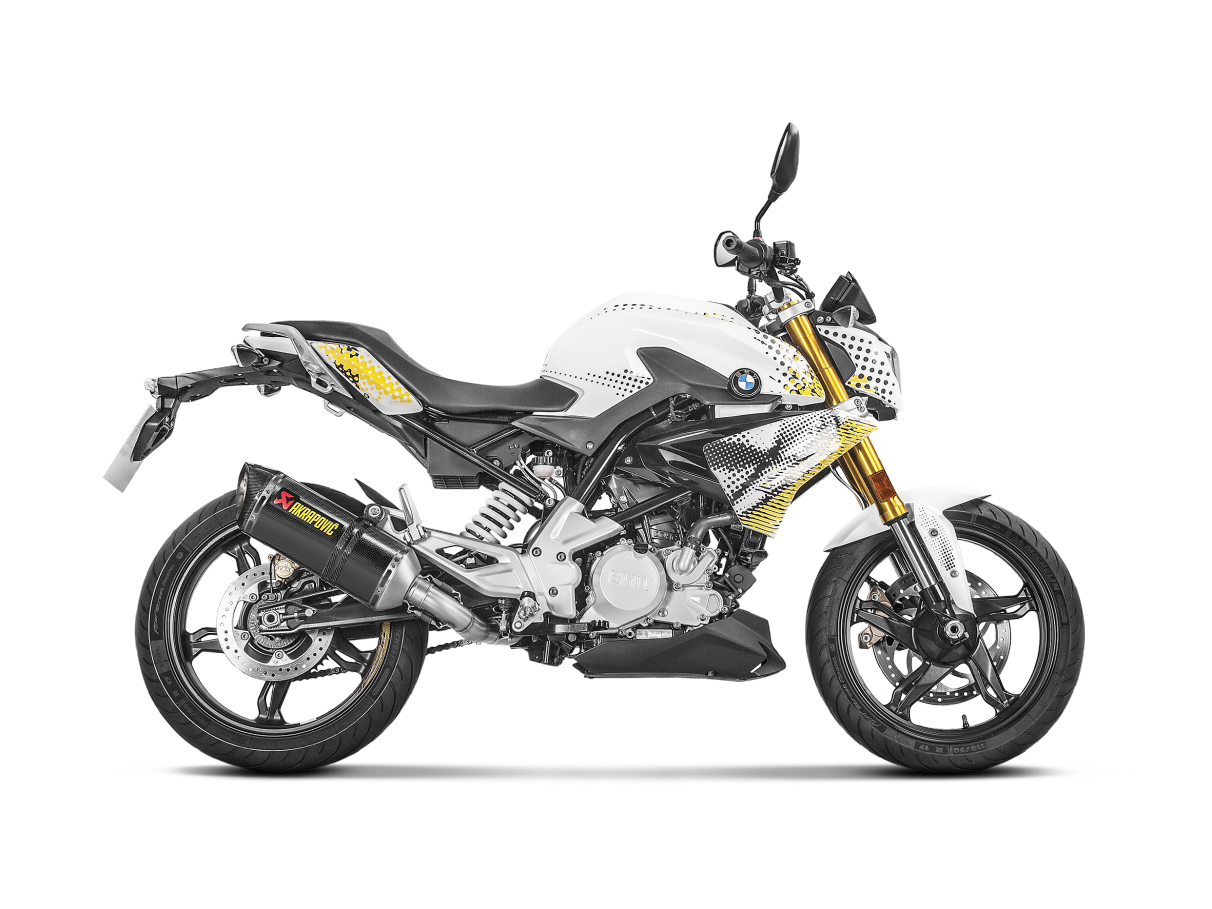 AKRAPOVIC Exhaust BMW G310 GS G310 R Racing Line Carbon