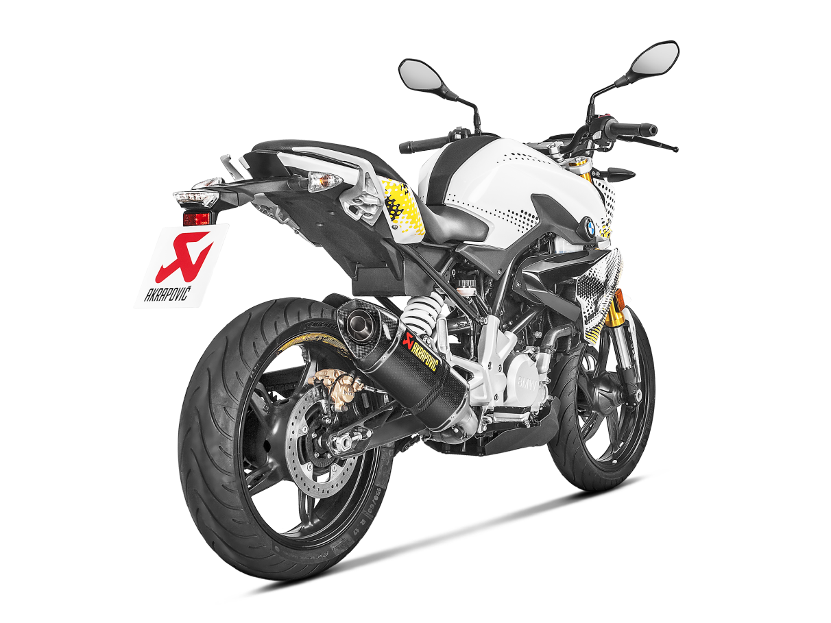 AKRAPOVIC Exhaust BMW G310 GS G310 R Racing Line Carbon
