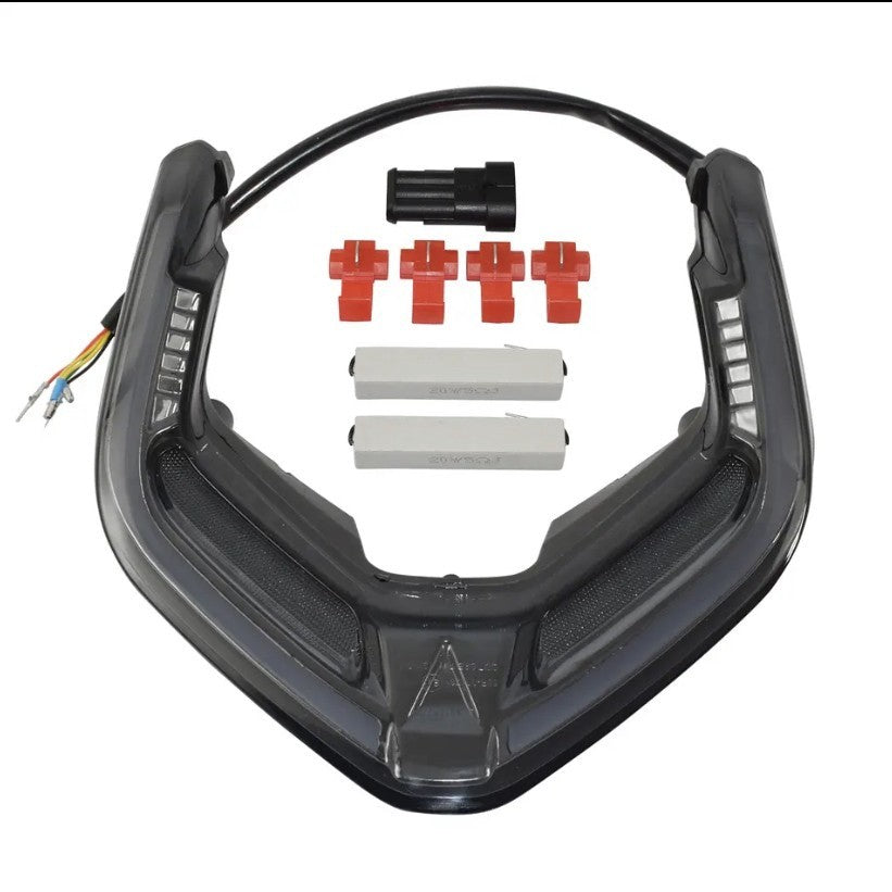 MINNAMOTO Stoplamp 3 in 1 Ducati Panigale V4, V2, V4S, V4R / Streetfighter LED Sonar Bar Lampu Rem Belakang + Sein