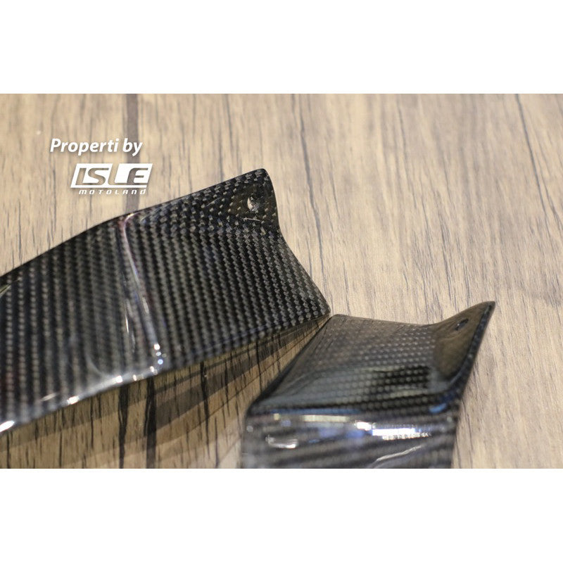 Side Panel Kawasaki New Ninja 250 Facelift 2018 Carbon Kevlar