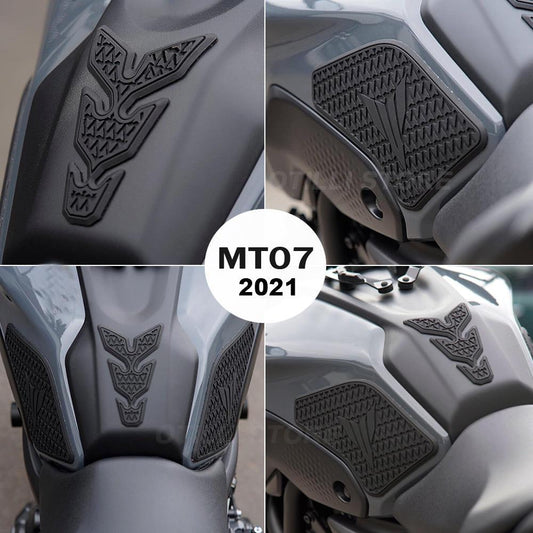PROF.COMFORTO Side + Tank Pad Yamaha MT07 Tankpad Saling + Tengah
