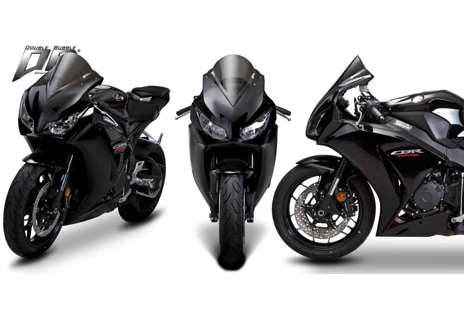 ZEROGRAVITY Windscreen Honda CBR 1000RR / SP / Fireblade 12-16 Double Bubble Light Smoke