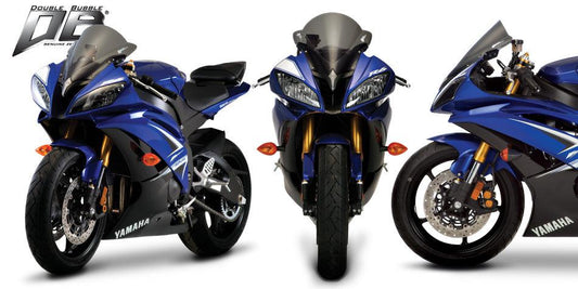 ZEROGRAVITY Yamaha R6 08-16 Double Bubble Light Smoke