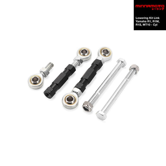 MINNAMOTO Lowering Kit Link Yamaha R1 / R1M / R1S / MT10 - Cyl Penurun Pemendek Shock
