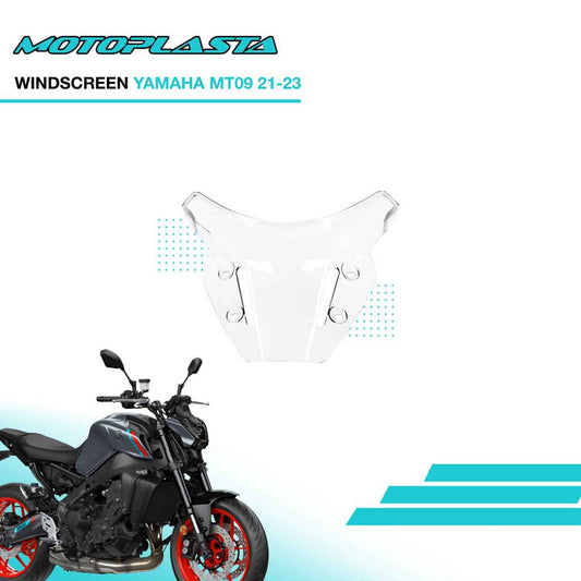 MOTOPLASTA Windscreen Yamaha MT09 14-16 / 21-23