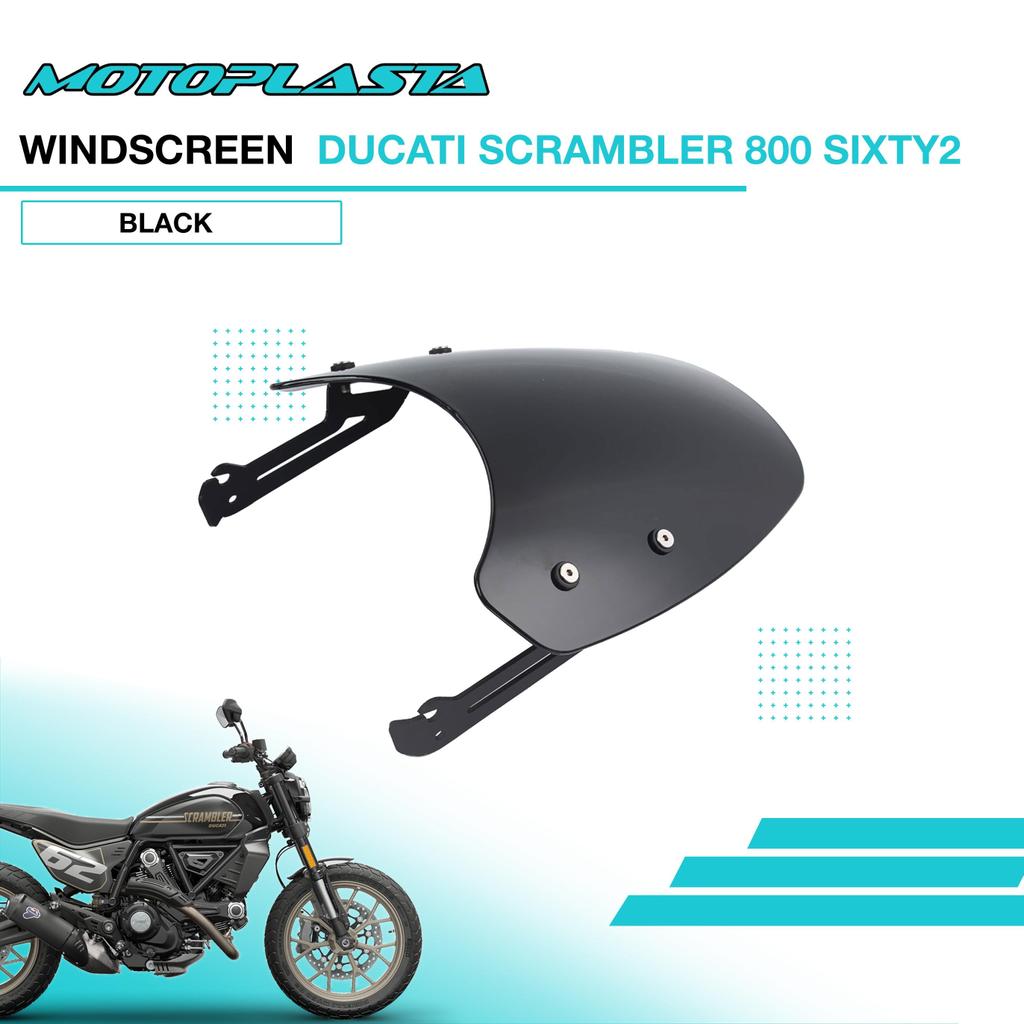 MOTOPLASTA Windscreen Ducati scrambler 800 Sixty2