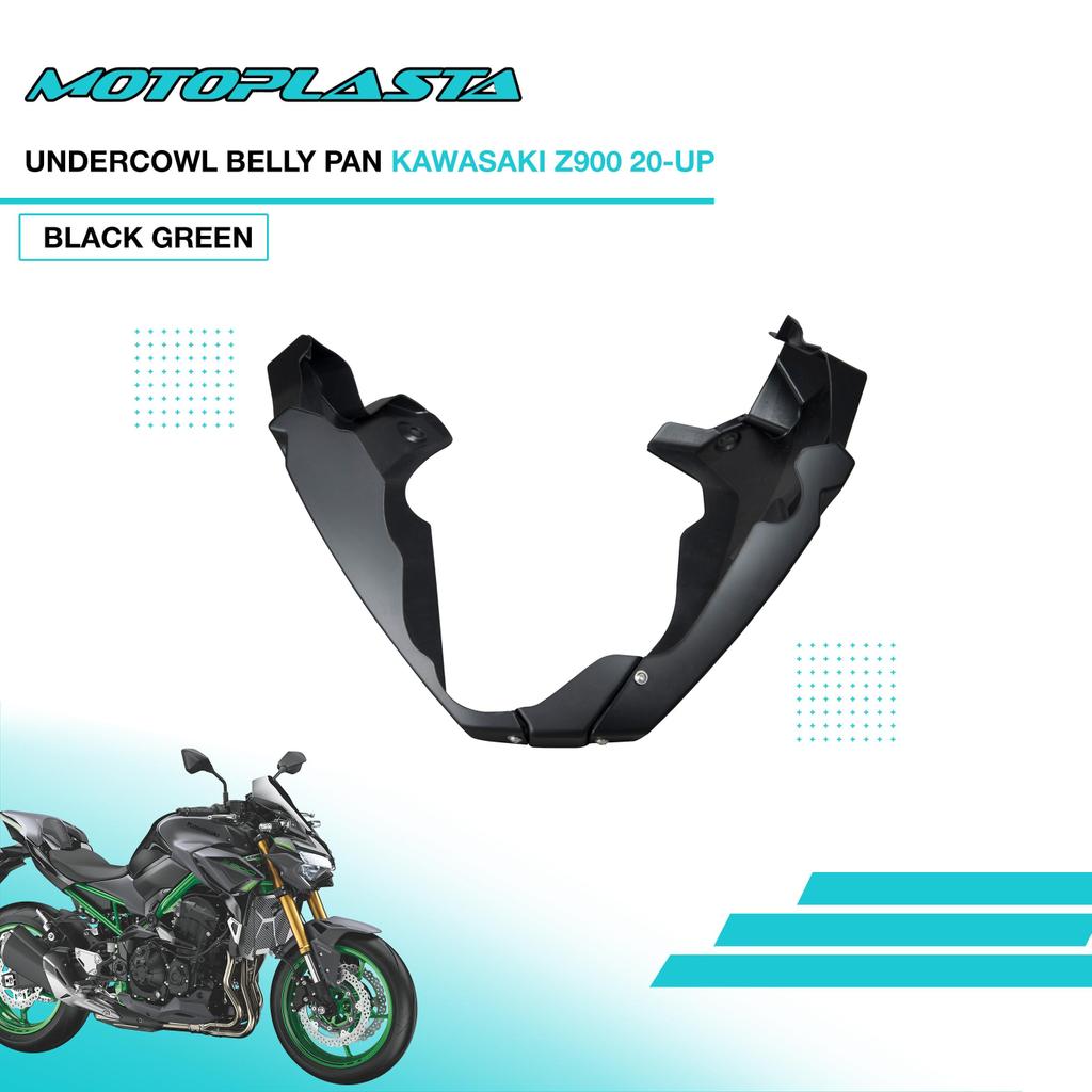 MOTOPLASTA Undercowl Belly Pan Kawasaki Z900 17-20 & 21-Up