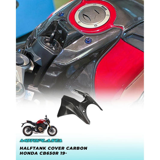 MOTOPLASTA Halftank Cover Carbon Honda CB650R 19-