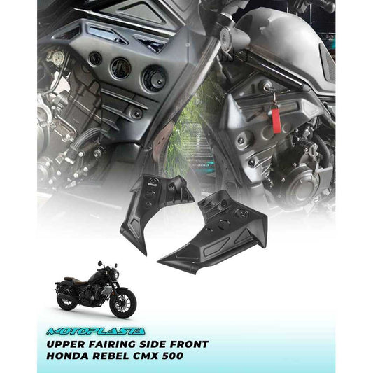 MOTOPLASTA Upper Fairing Side Front Honda Rebel CMX 500