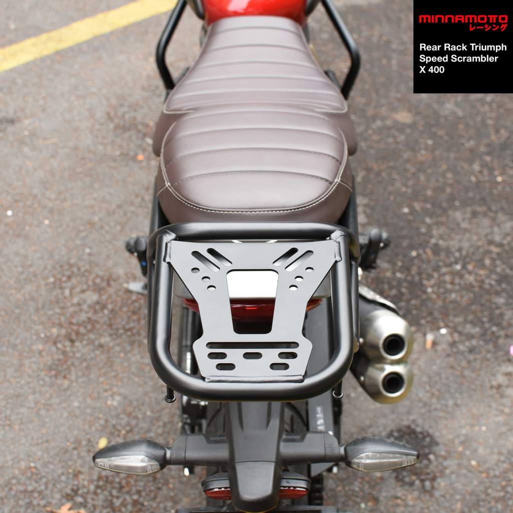 MINNAMOTO Rear Rack Triumph Speed / Scrambler X 400