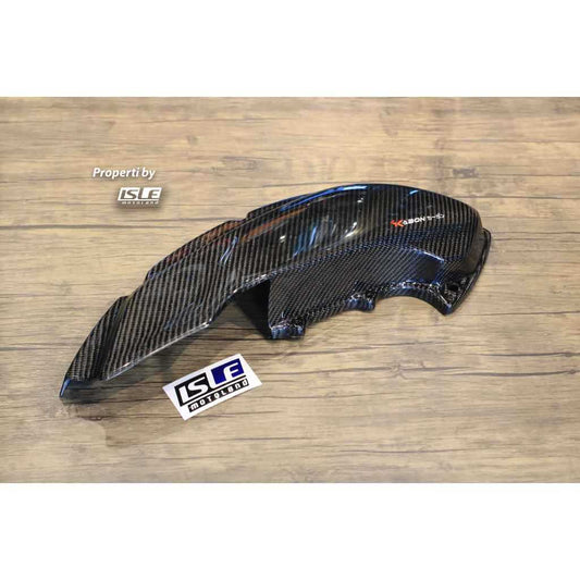Kabon Cover Filter Carbon Yamaha Nmax New Lapis Karbon Kevlar Kabon