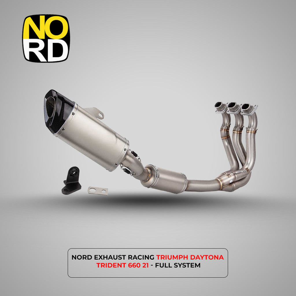 NORD EXHAUST FULL SYSTEM TRIUMPH DAYTONA / TRIDENT 660 21-UP KNALPOT FULL SYSTEM