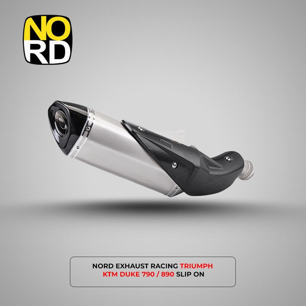 NORD Exhaust Racing KTM DUKE 790 / 890 Knalpot Slip On